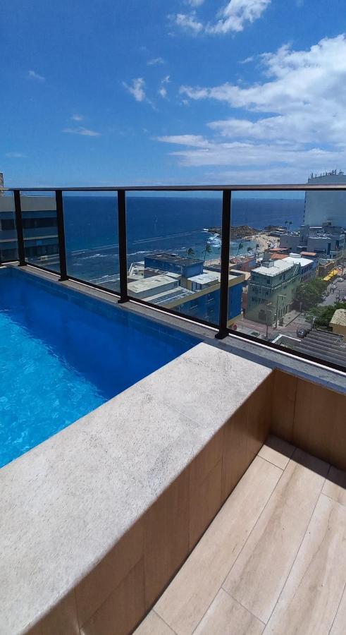 Loft Smart Farol Da Barra, Piscina Rooftop, Beira Mar No Farol Da Barra Salwador Zewnętrze zdjęcie